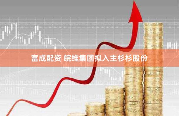 富成配资 皖维集团拟入主杉杉股份