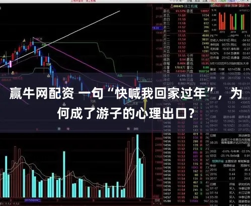 赢牛网配资 一句“快喊我回家过年”，为何成了游子的心理出口？