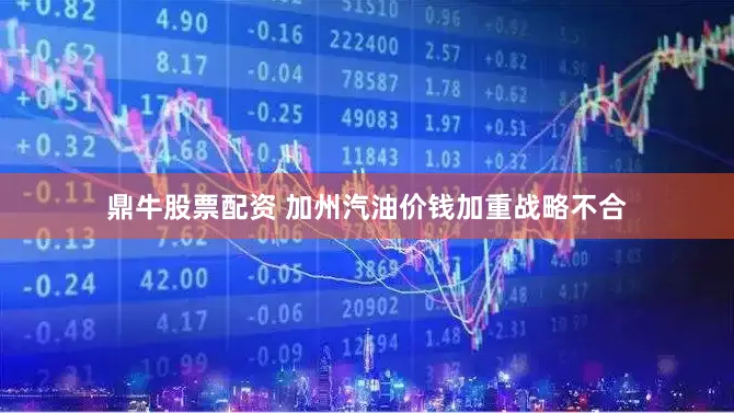 鼎牛股票配资 加州汽油价钱加重战略不合