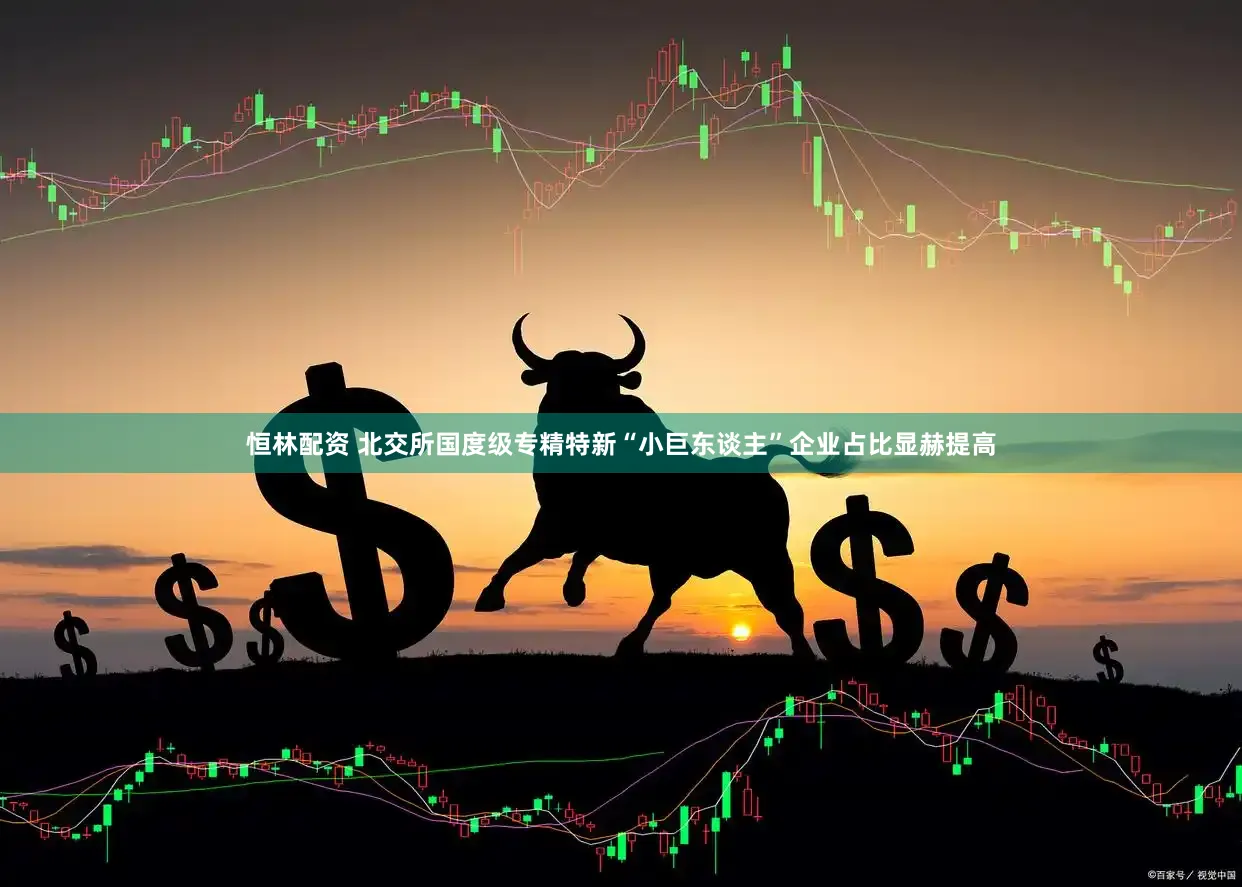 恒林配资 北交所国度级专精特新“小巨东谈主”企业占比显赫提高