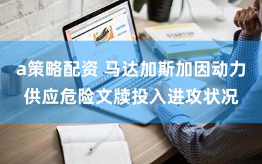 a策略配资 马达加斯加因动力供应危险文牍投入进攻状况